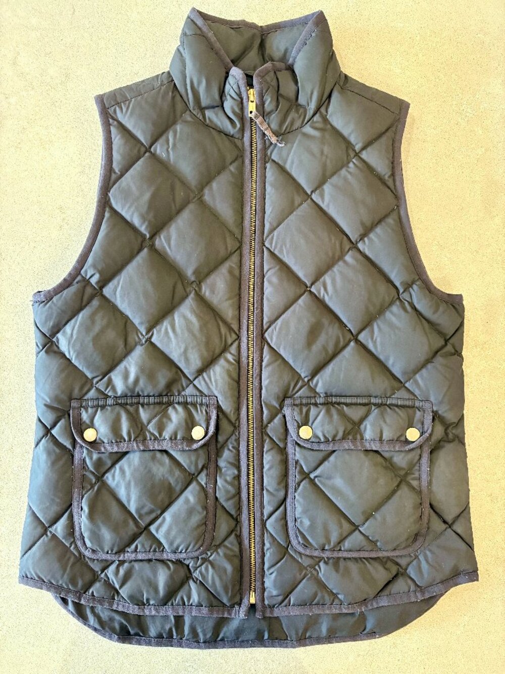 J.Crew Puffer Vest | Quilted | Lightweight Layering Vest | S